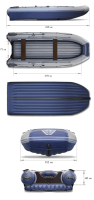 Лодка ПВХ Флагман DK 430 Igla