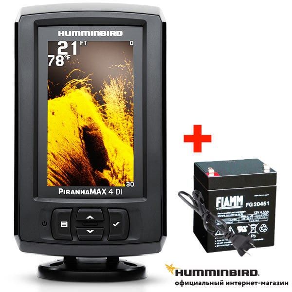 Humminbird PiranhaMAX 4 DI (Down Imaging)