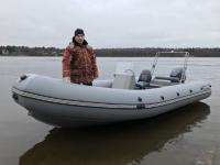 Лодка Риб Profmarine 550 RIB с алюминиевым корпусом