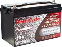 Тяговый аккумулятор Аккумулятор Marine Deep Cycle AGM 12V 100Ah, 32кг