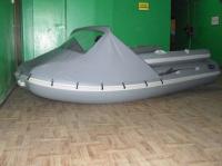 Носовой тент со стеклом на НЛ 405-440см.