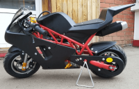 MOTAX 50 сс в стиле Ducati (Черный) + ШЛЕМ