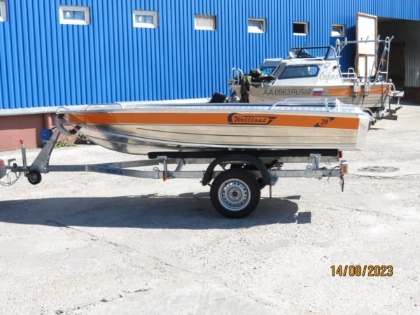 Алюминиевая лодка Wellboat-39