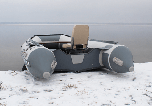 Лодка ПВХ Polar Bird 450E Eagle «Орлан» Пайолы и ТРАНЕЦ из стеклокомпозита