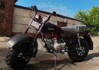 Мотоцикл СКАУТ-3Р-140 ПОЛУАВТОМАТ С РЕВЕРСОМ