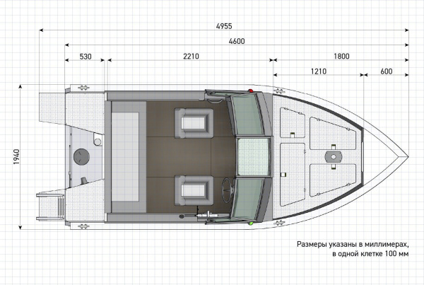 Катер Realcraft 460 Fish