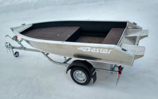 Алюминиевая лодка Bester - 390 Fish