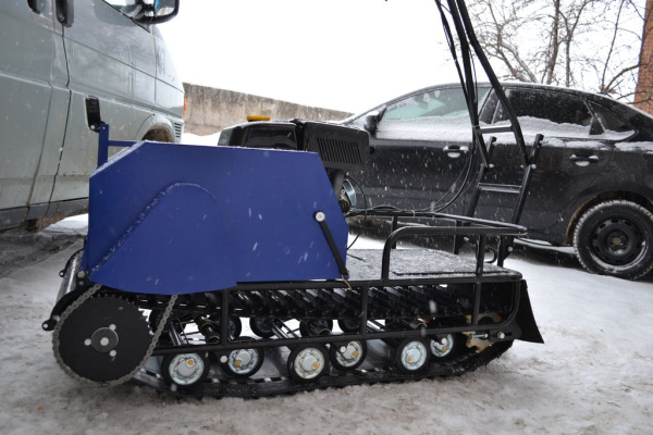 Мотобуксировщик Лидер-1-3Т-15АП