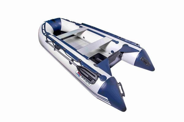 Лодка ПВХ Sun Marine SDP MAX-365 (серо-синяя)