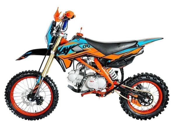 KAYO EVOLUTION YX125EM 17/14 KRZ (механ. сцепл., эл. стартер 2022 г.)
