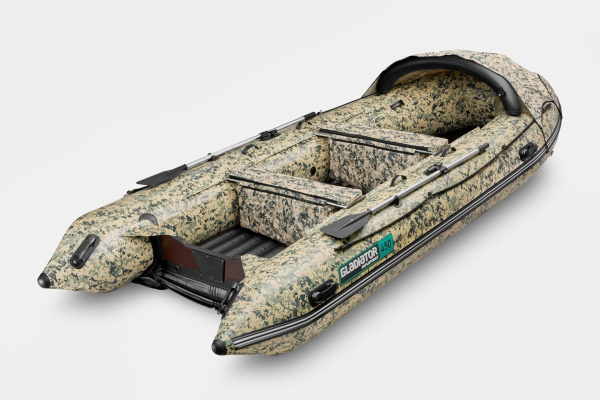 Лодка ПВХ Гладиатор Е 450 Pro Camo