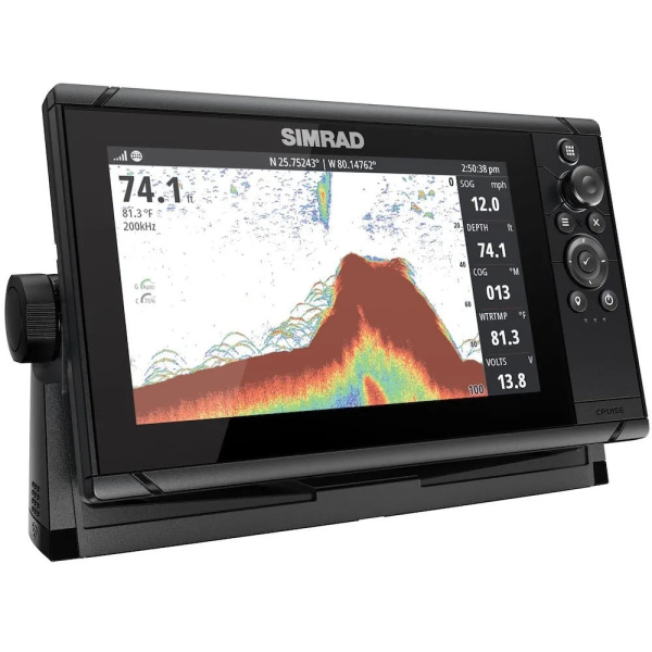 Эхолот-картплоттер SIMRAD Cruise-9, ROW Base Chart, 83/200 XDCR