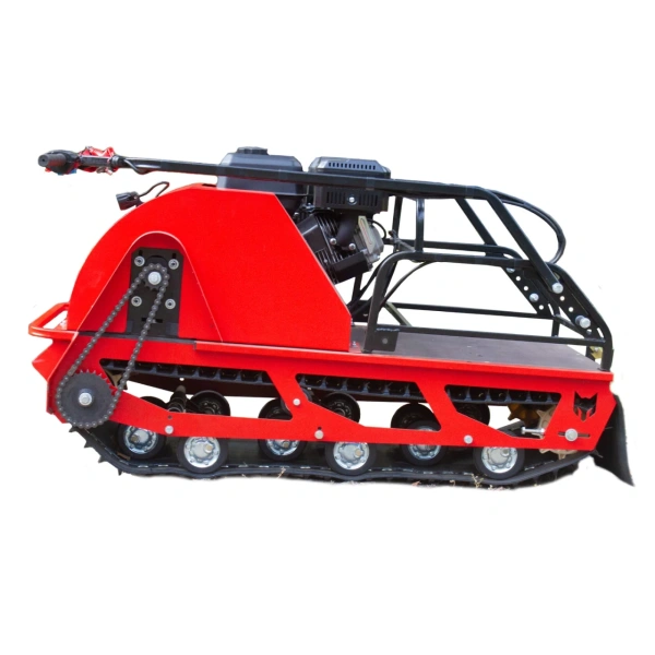 Мотобуксировщик Pomor Х-600, 1450 мм, склизы, 20 л.с.