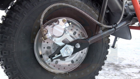 Мотоцикл СКАУТ САФАРИ 3L-8 BIGFOOT (ФАРА, ПЕРЕД И ЗАД ПОДВ., 8,0 Л.С.,РУЧ. СТАРТ, ДИСКОВЫЙ ТОРМОЗ)