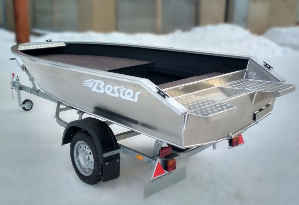 Алюминиевая лодка Bester - 390 Fish