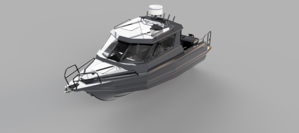 Катер Berkut Active Cabin
