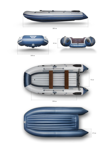 Лодка ПВХ Флагман 380 L