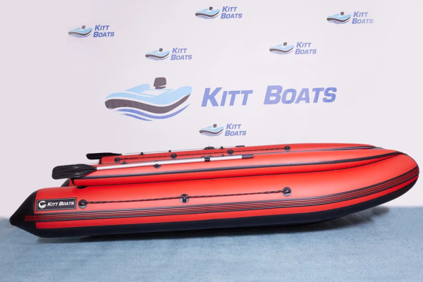 Лодка ПВХ Kitt Boats 430 НДНД + фальшборт