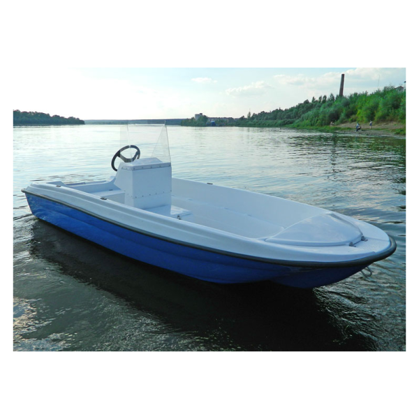 Лодка пластиковая Wyatboat Пингвин с консолью (тримаран)