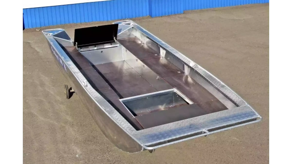 Алюминиевая лодка Wyatboat-490 Jonboat