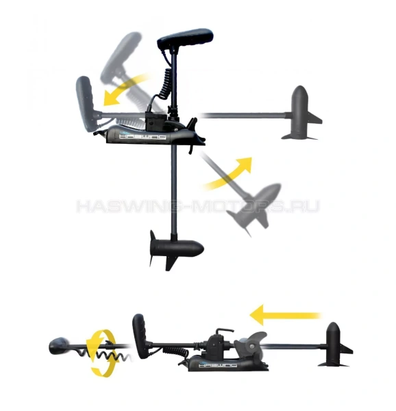Лодочный электромоторы Haswing Cayman B 80 lbs GPS