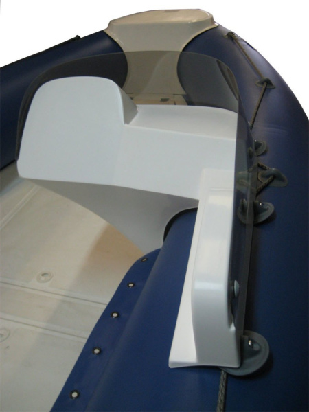 Консоль Спорт серая со стеклом