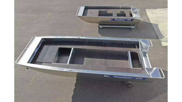 Алюминиевая лодка Wyatboat-490 Jonboat