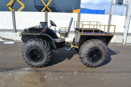 Мотовездеход Тайга 4x4 комплектация БЕЗ ЦЕПЕЙ (Вариатор, ОИ-25, 18л.с.)