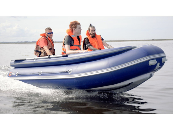 Лодка ПВХ X-River Rocky 415 НДВД (дно высокого давления) фальшборт